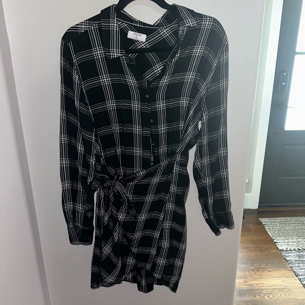 UNTUCKit tessa shirtdress - Size 16 / Regular Fit / Black